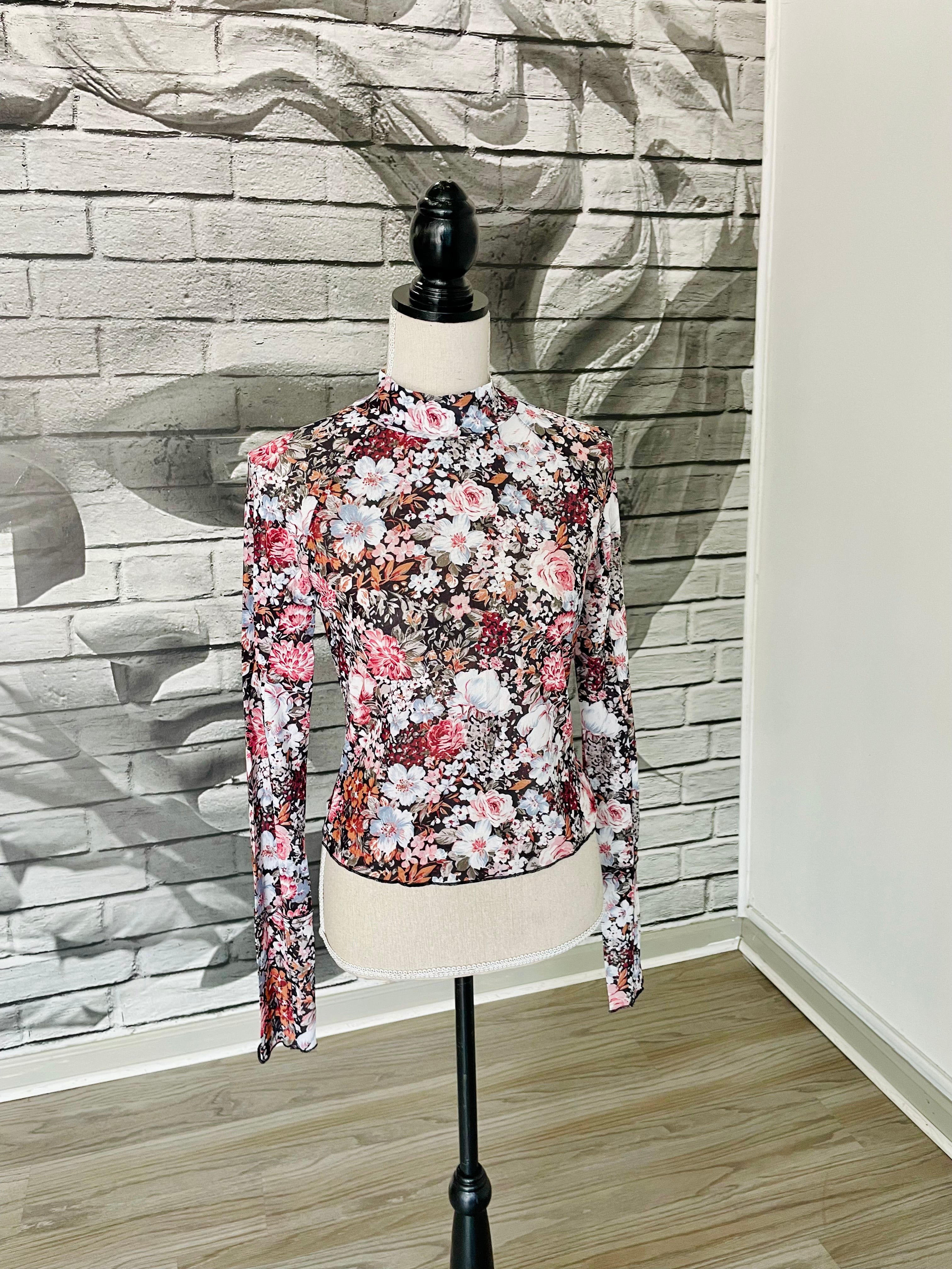 Sarah Mesh Blouse