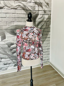 Sarah Mesh Blouse