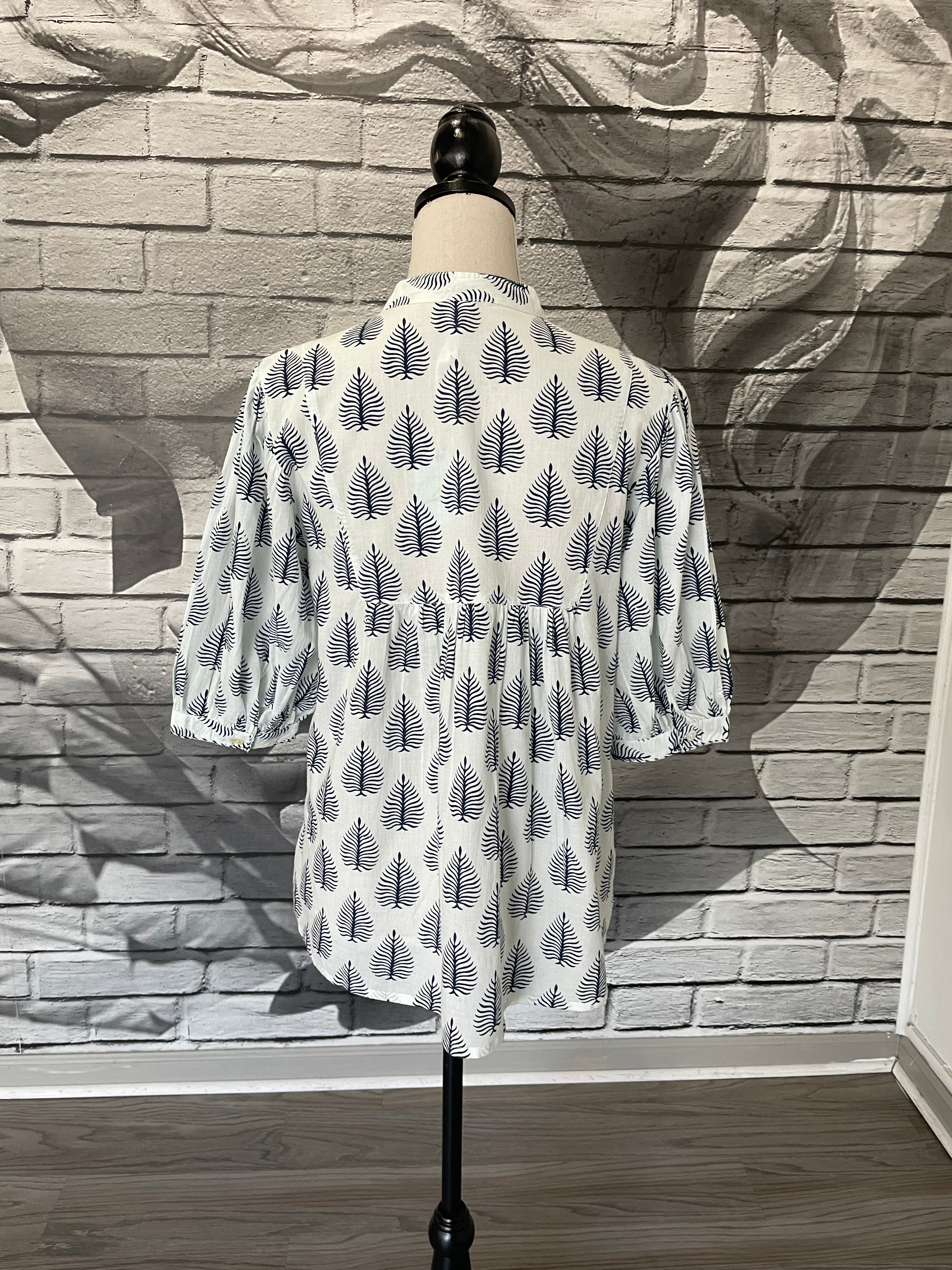 Susan Printed Blouse