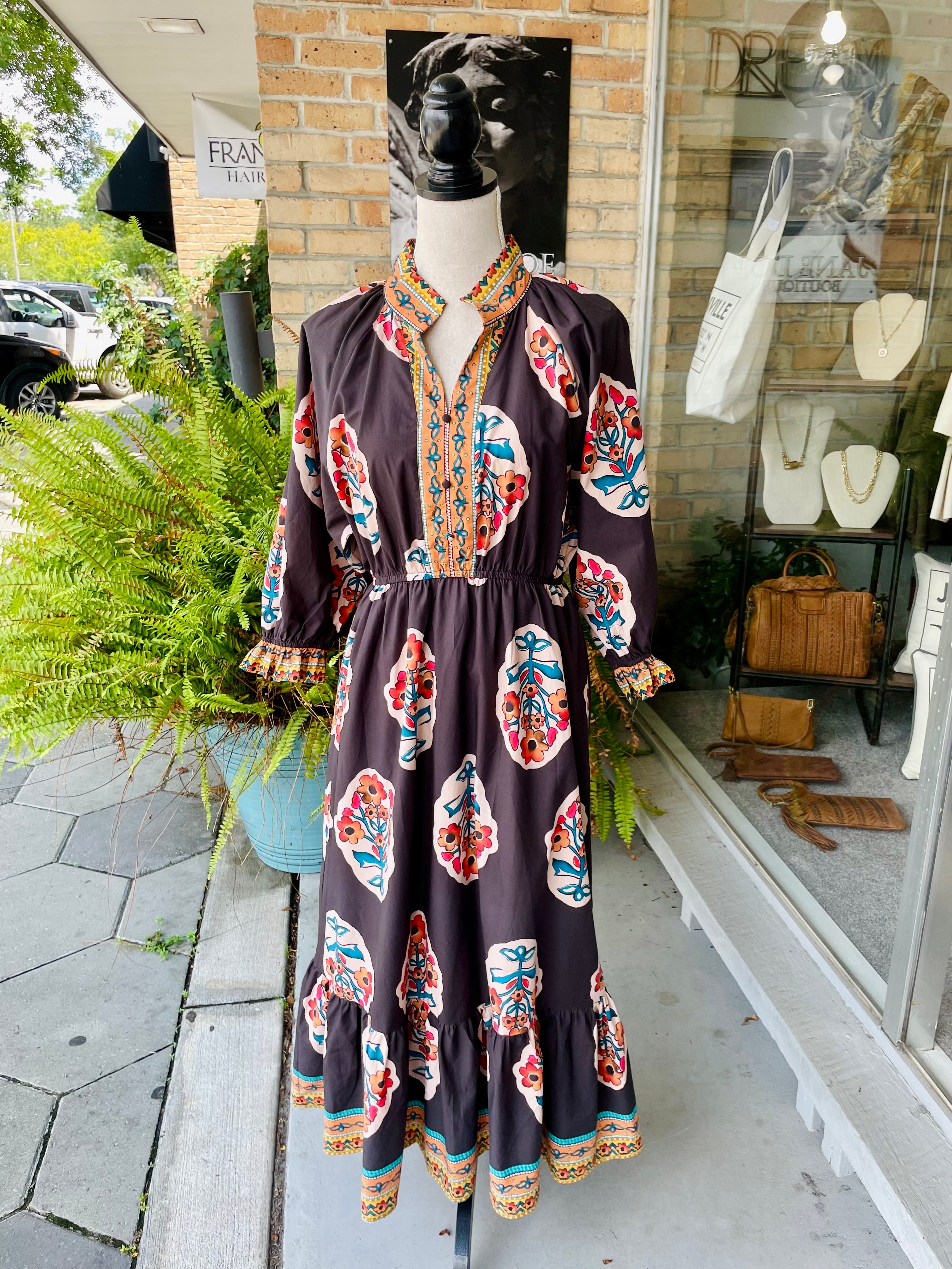 Melany Dress in Harvest