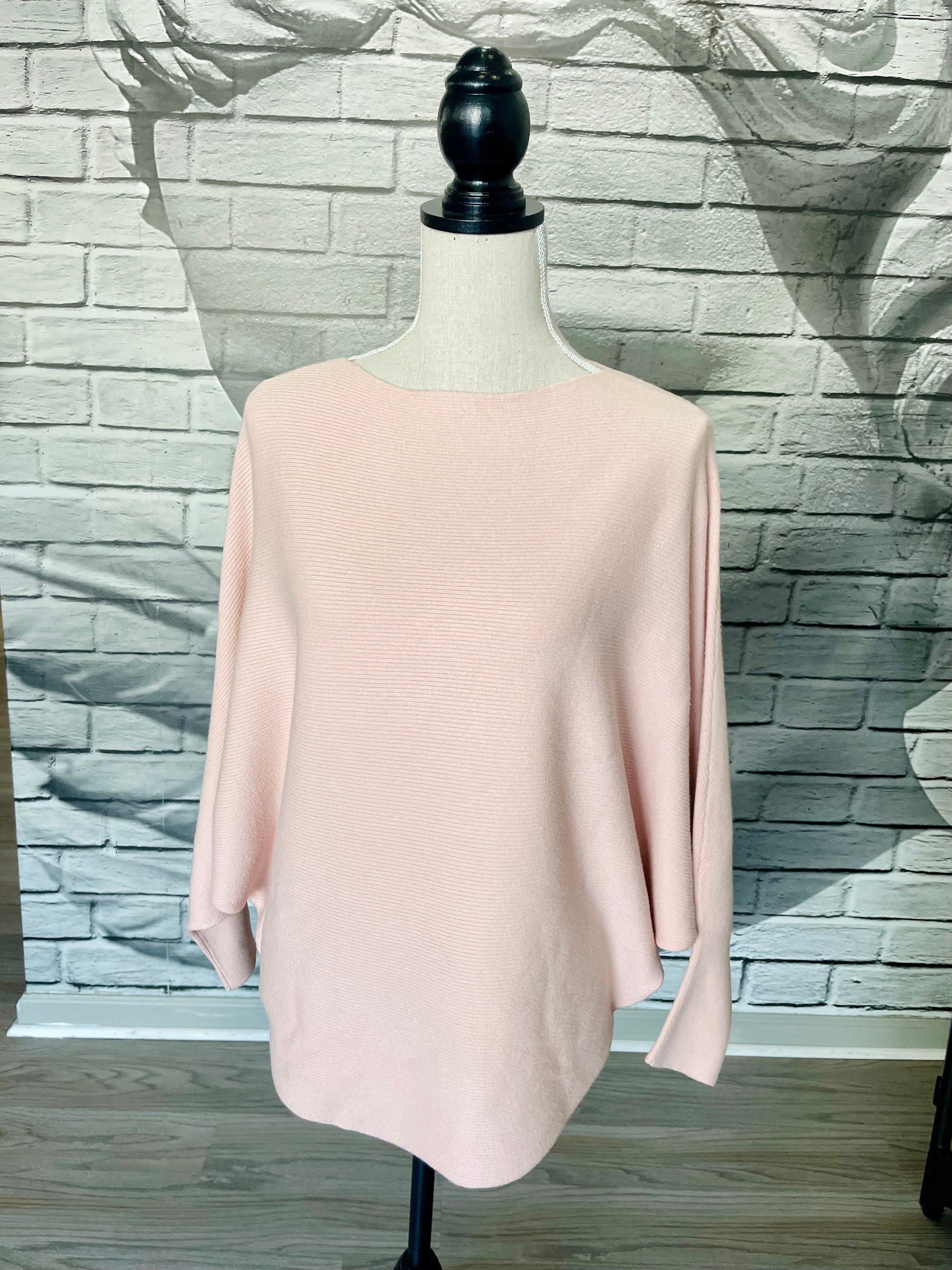 Essential Sweater in Soft Pink