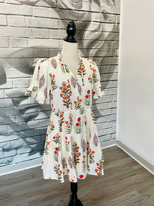 Amelia Dress in Cream