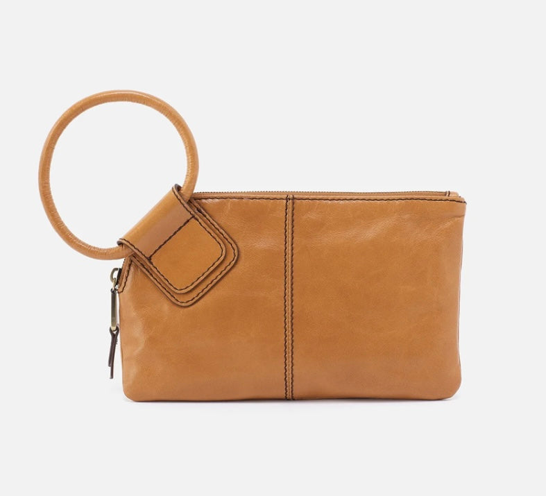 Sable Hobo Wristlet in Natural