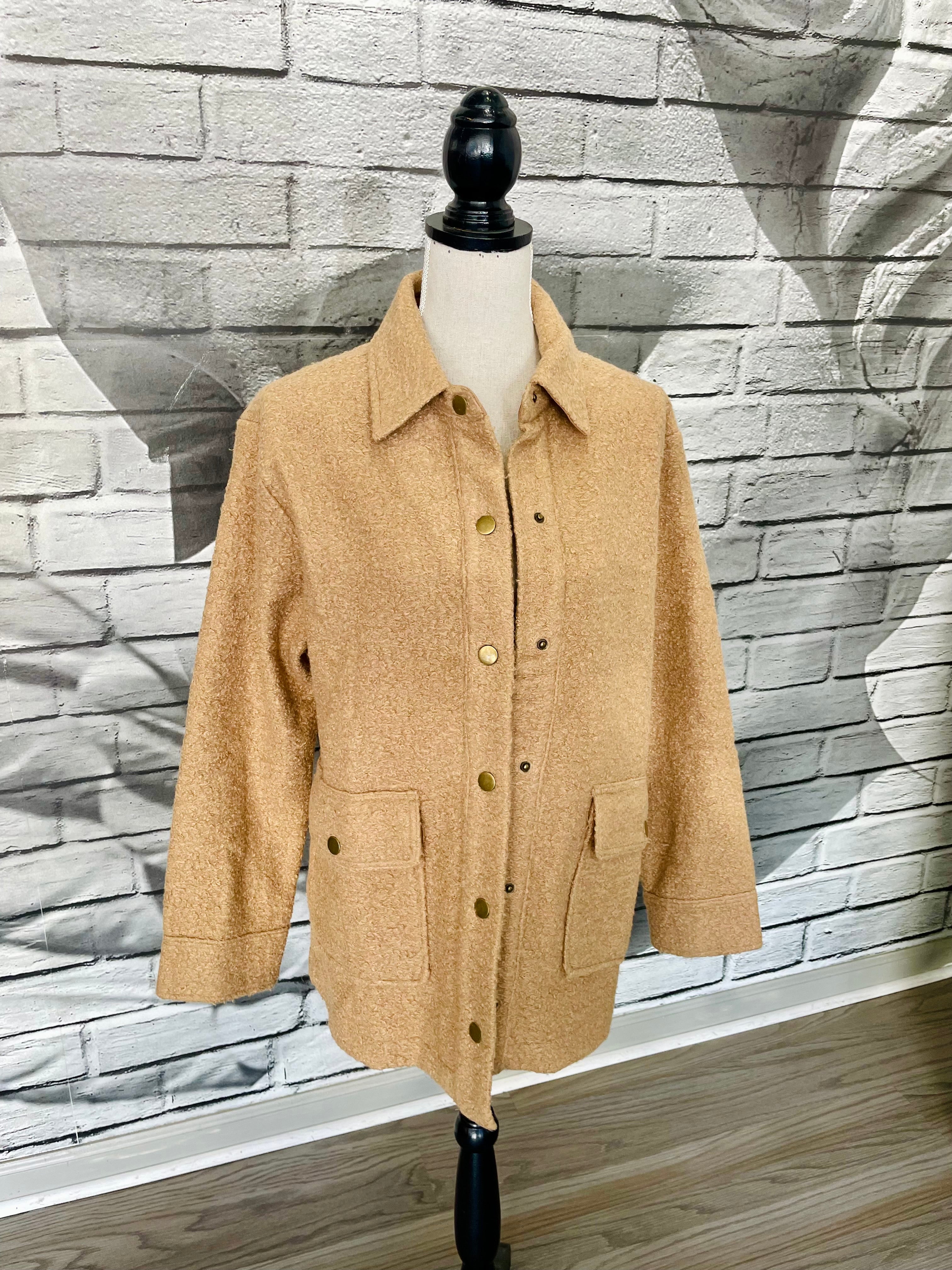 Fireside Jacket in Wheat