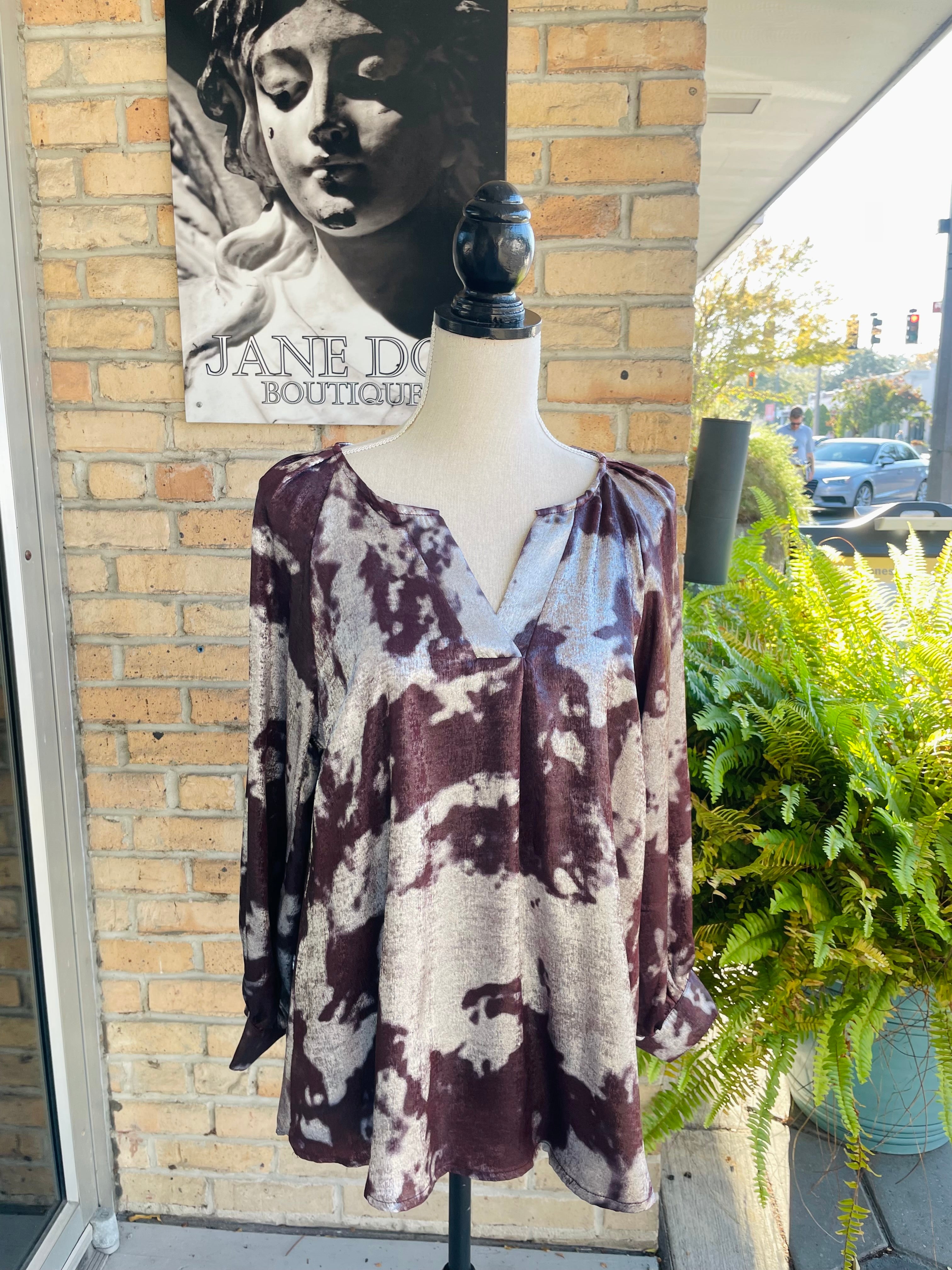 Valorie Shimmer Blouse