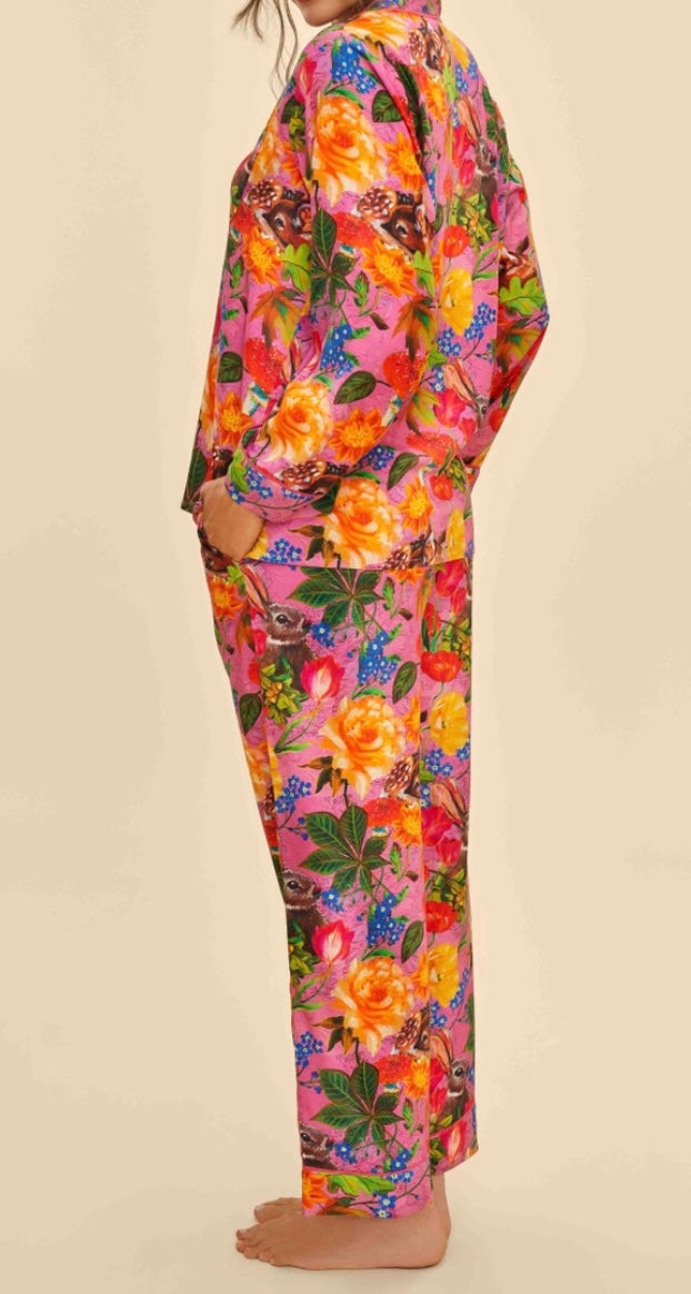 Lilac Whimsical Woodland Pajamas