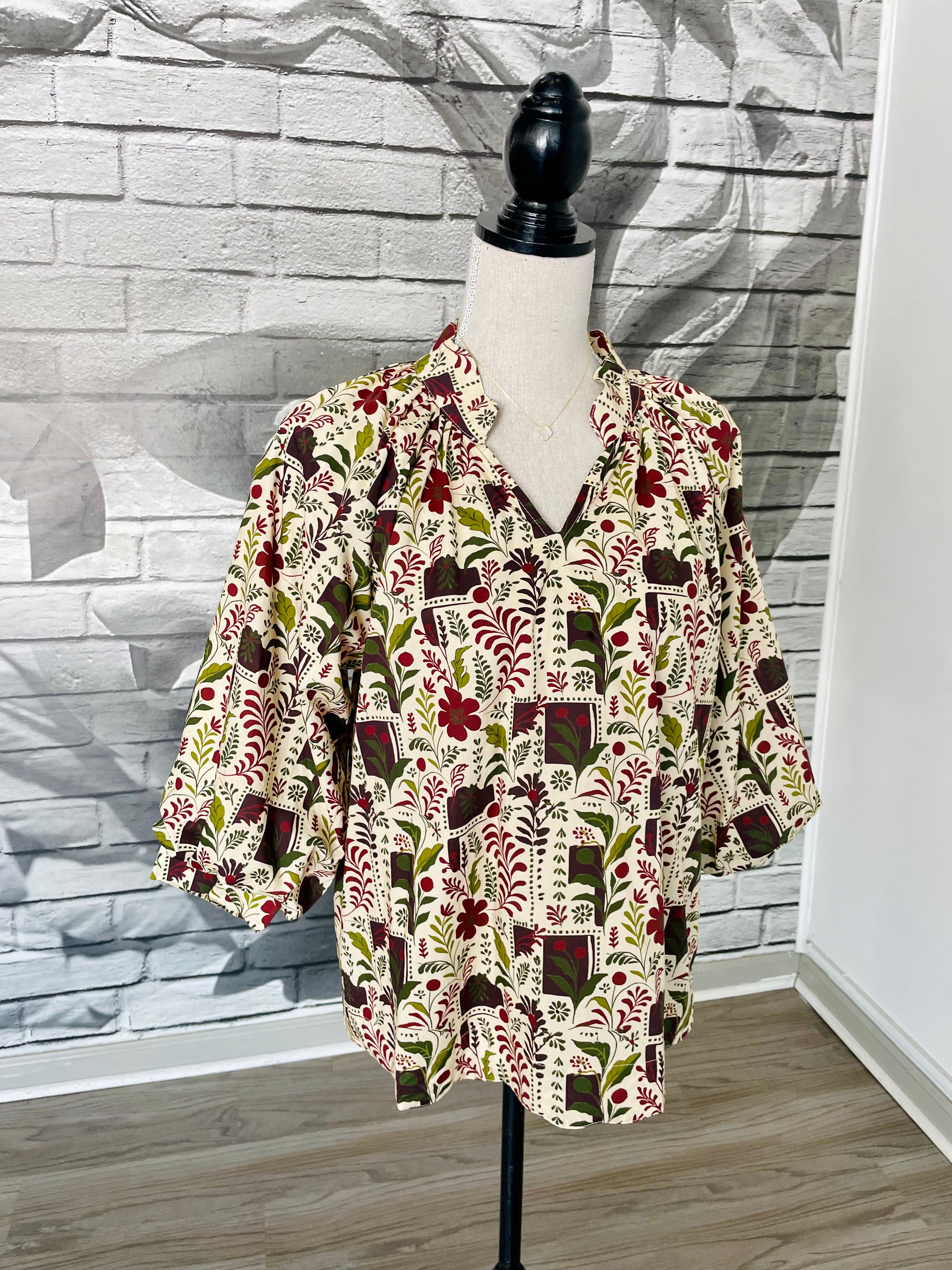 Jessica Blouse in Cream