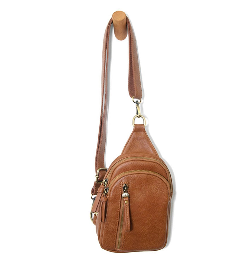 Vanetta Sling Bag in Cognac