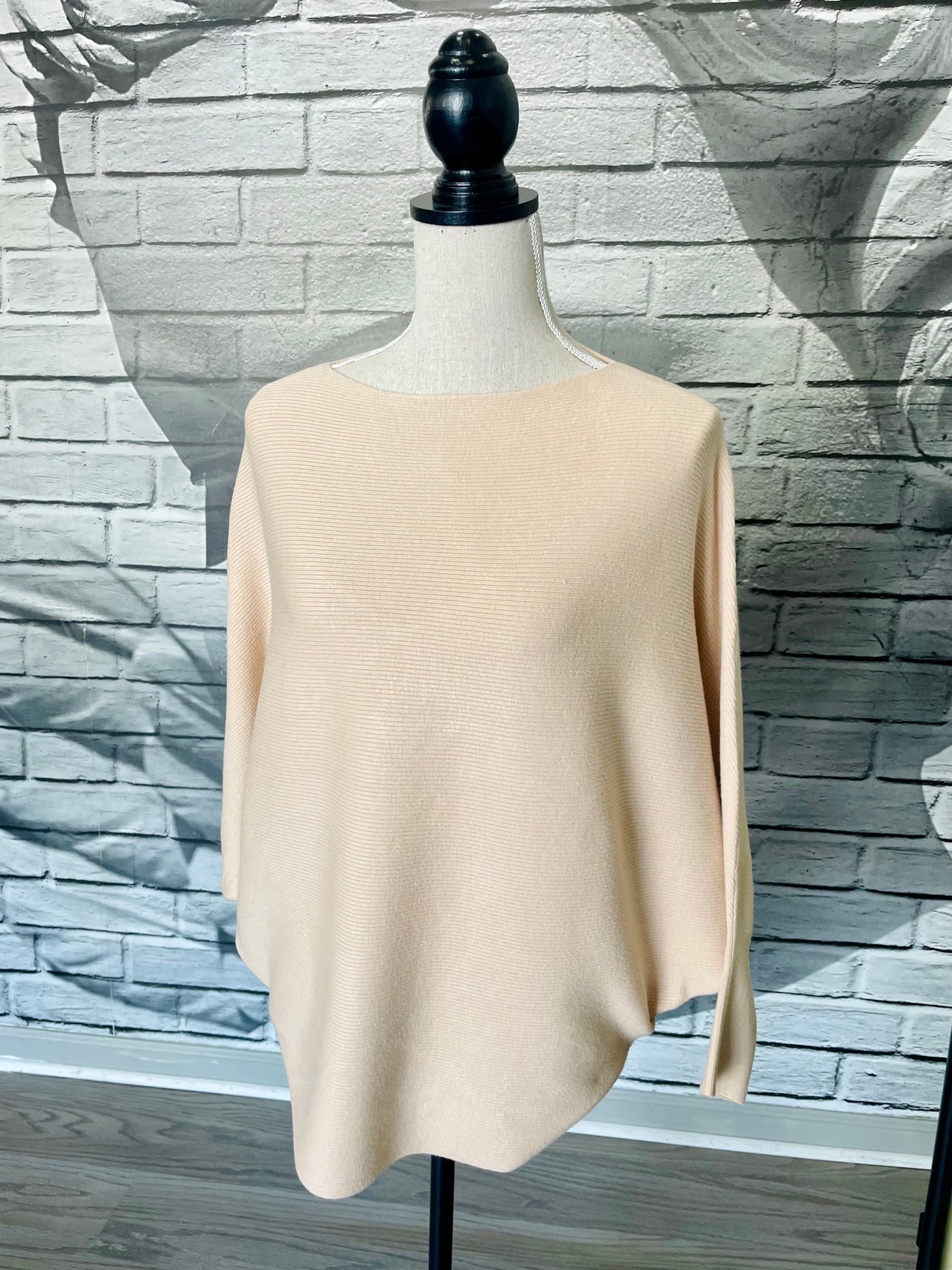 Essential Sweater in Nu Beige