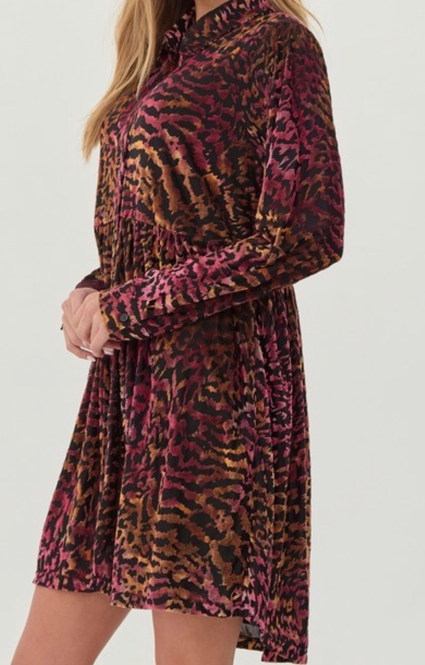 Iggy Velvet Dress