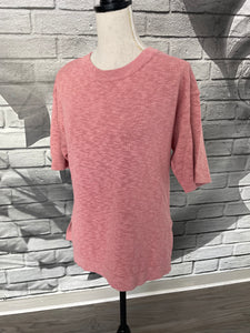 Amy Knit Blouse in Rose