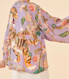 Prancing Tiger Kimono Jacket