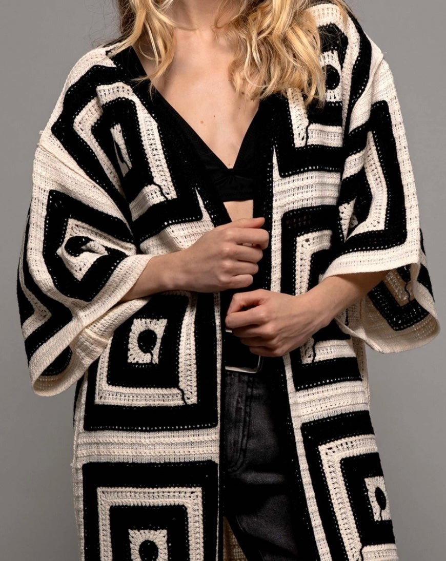 Selena Crochet Cardigan
