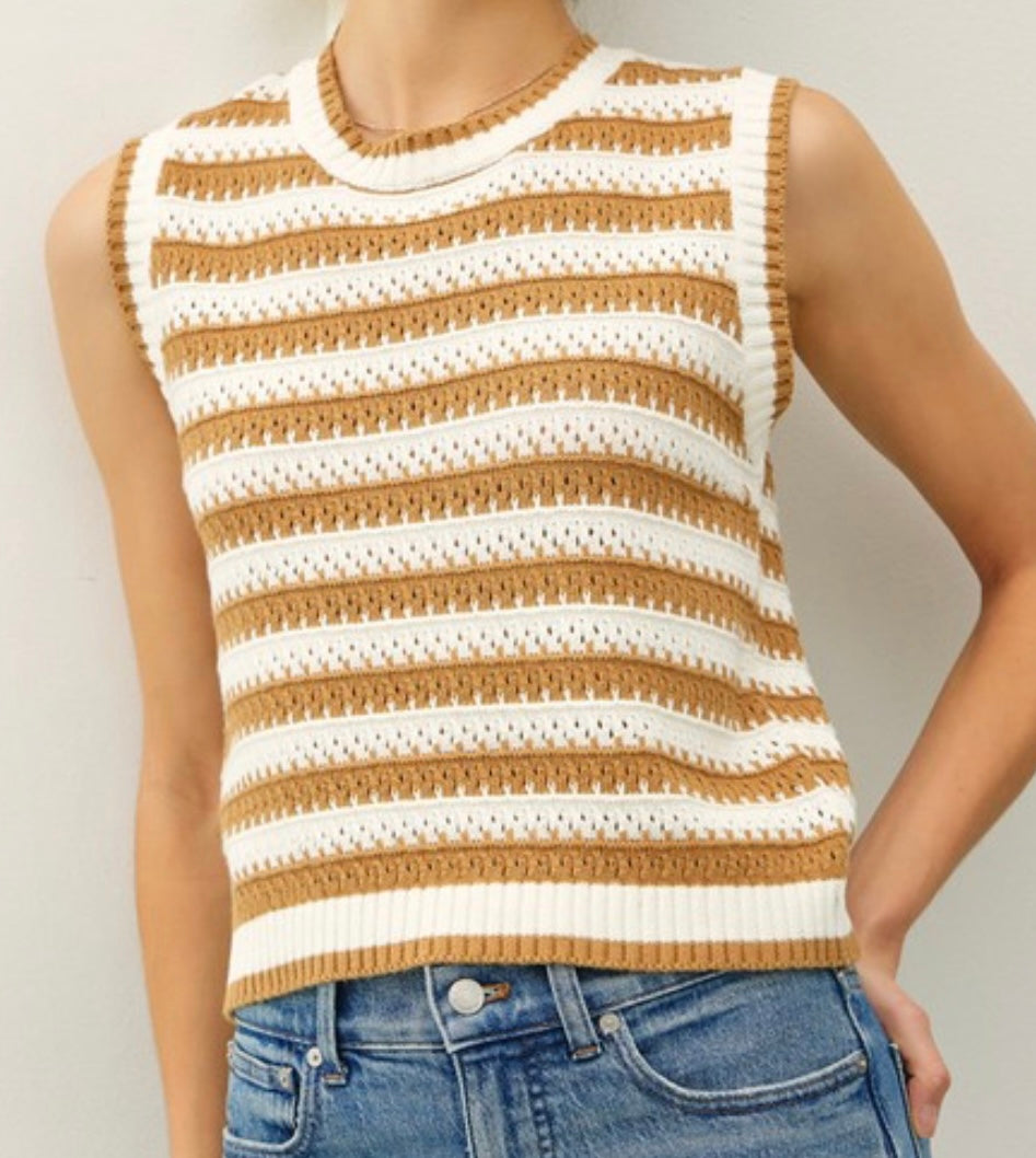 Kylie Knit Tank Blouse