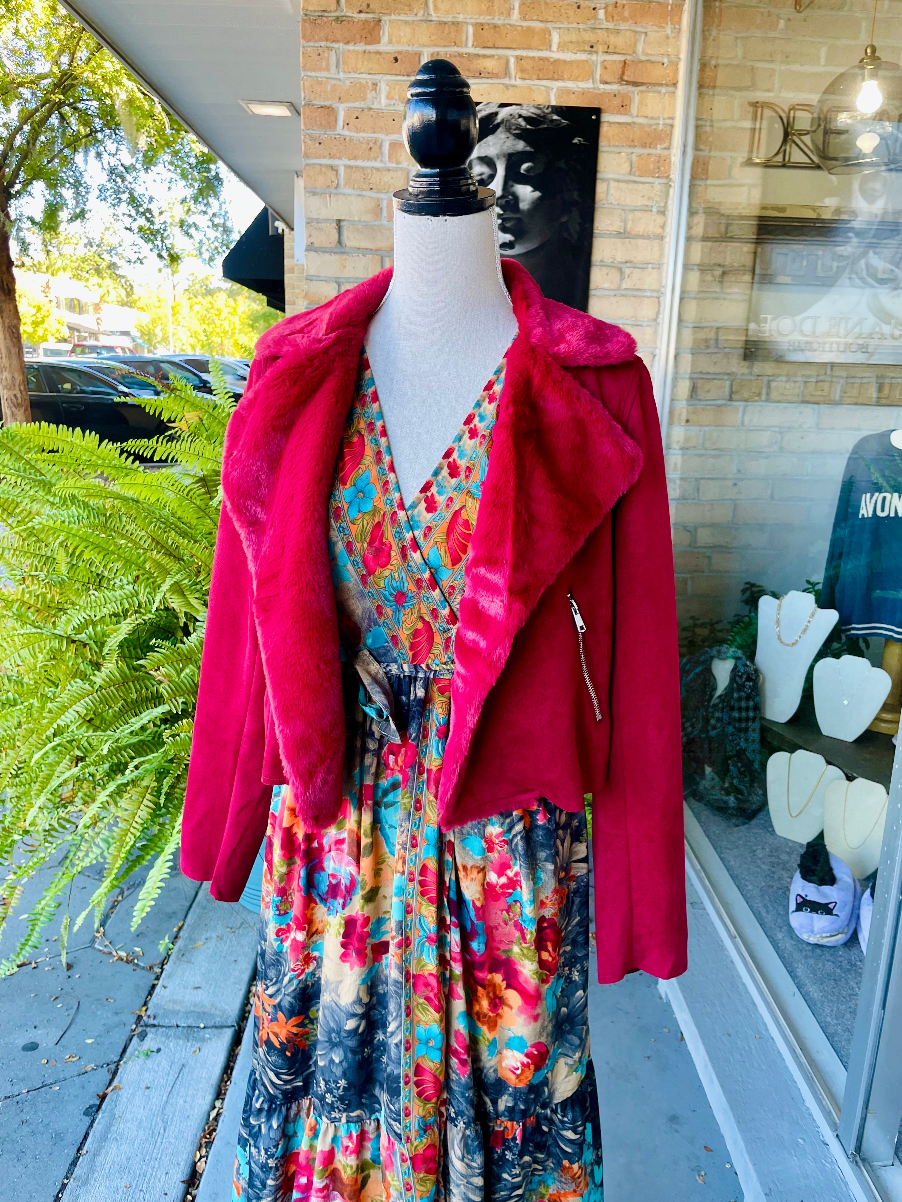 Margaret Wrap Dress in Multi