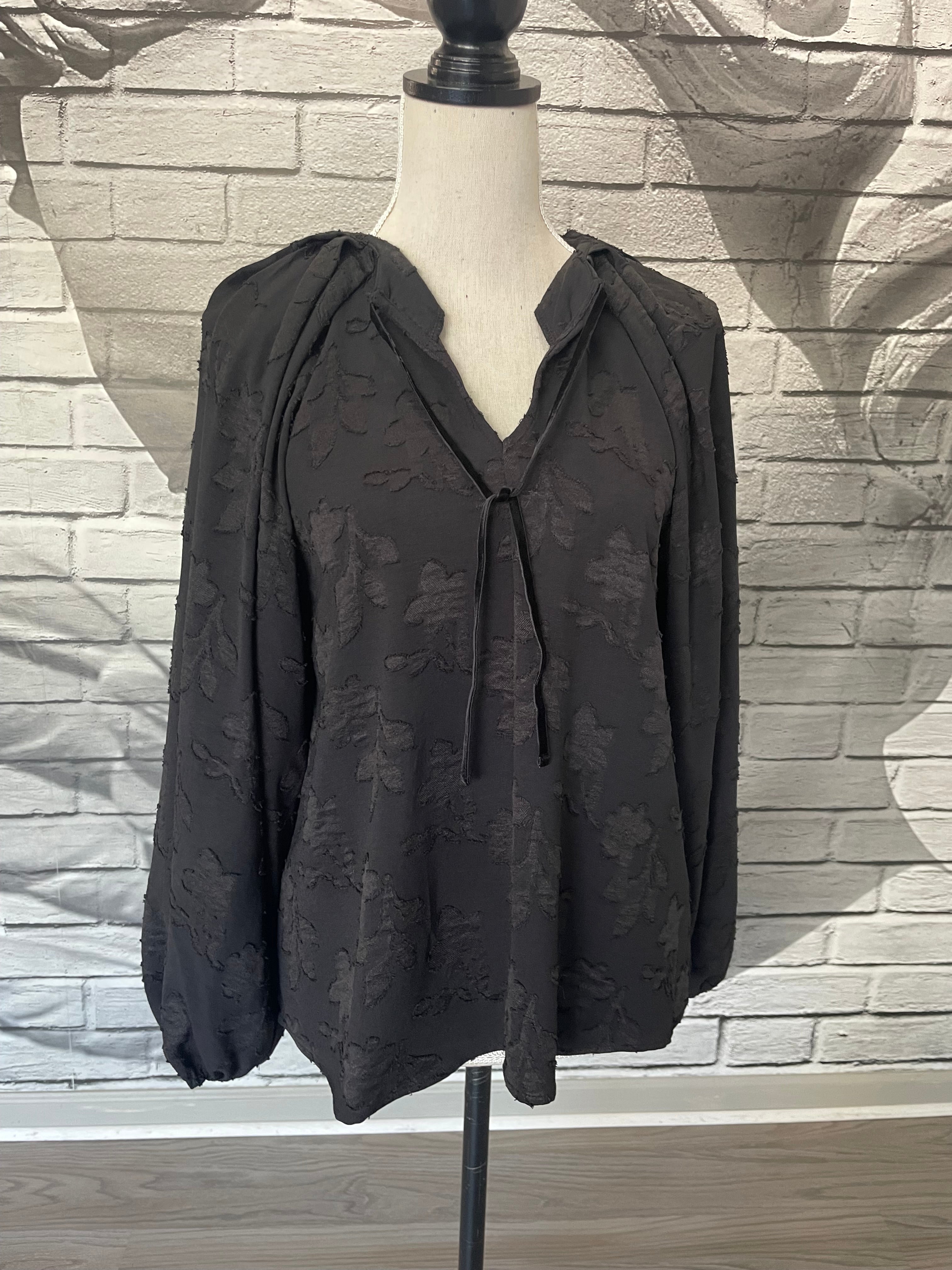 Bethany Blouse in Black
