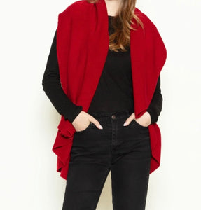 Veronica Vest in Red