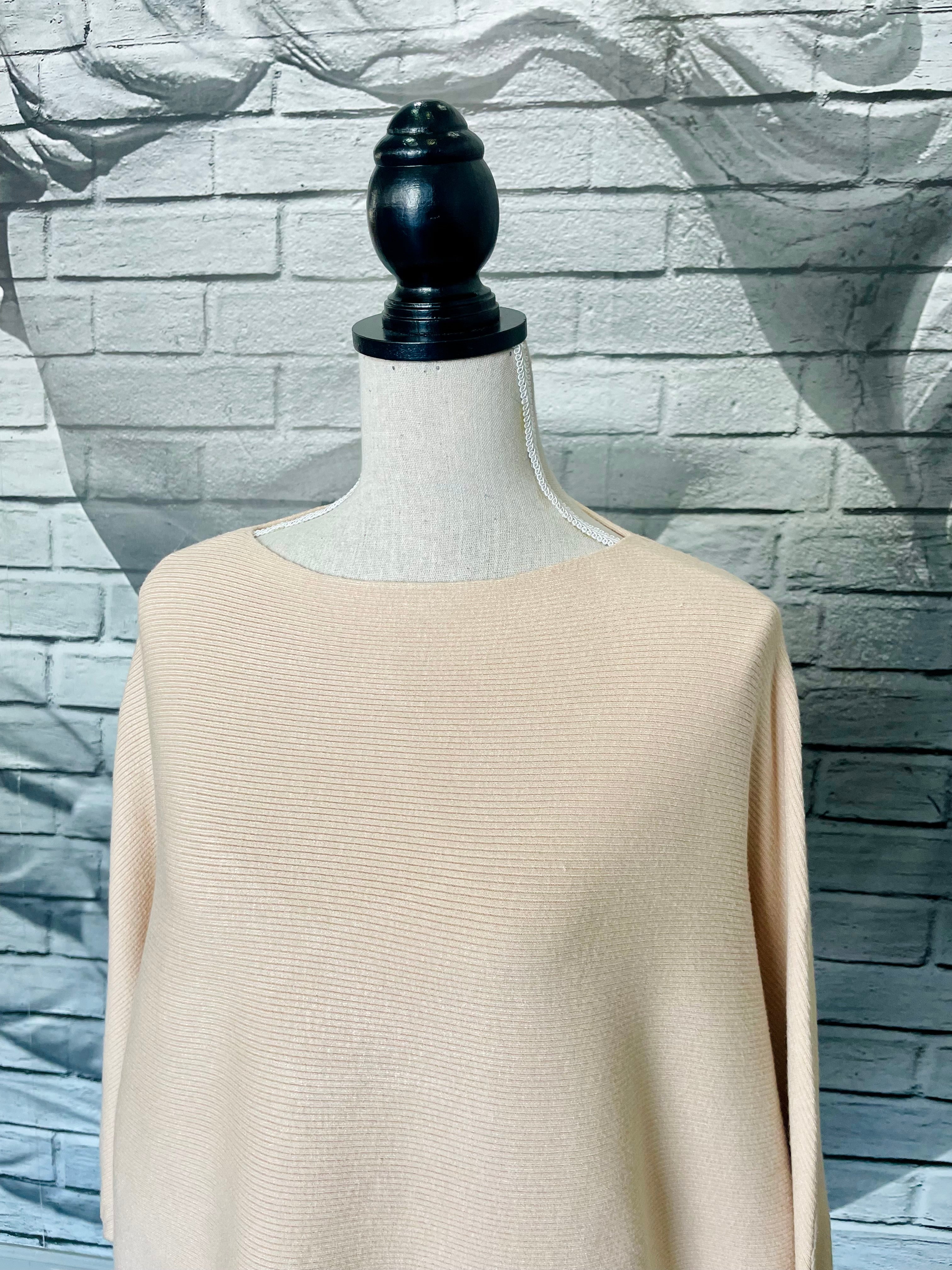 Essential Sweater in Nu Beige