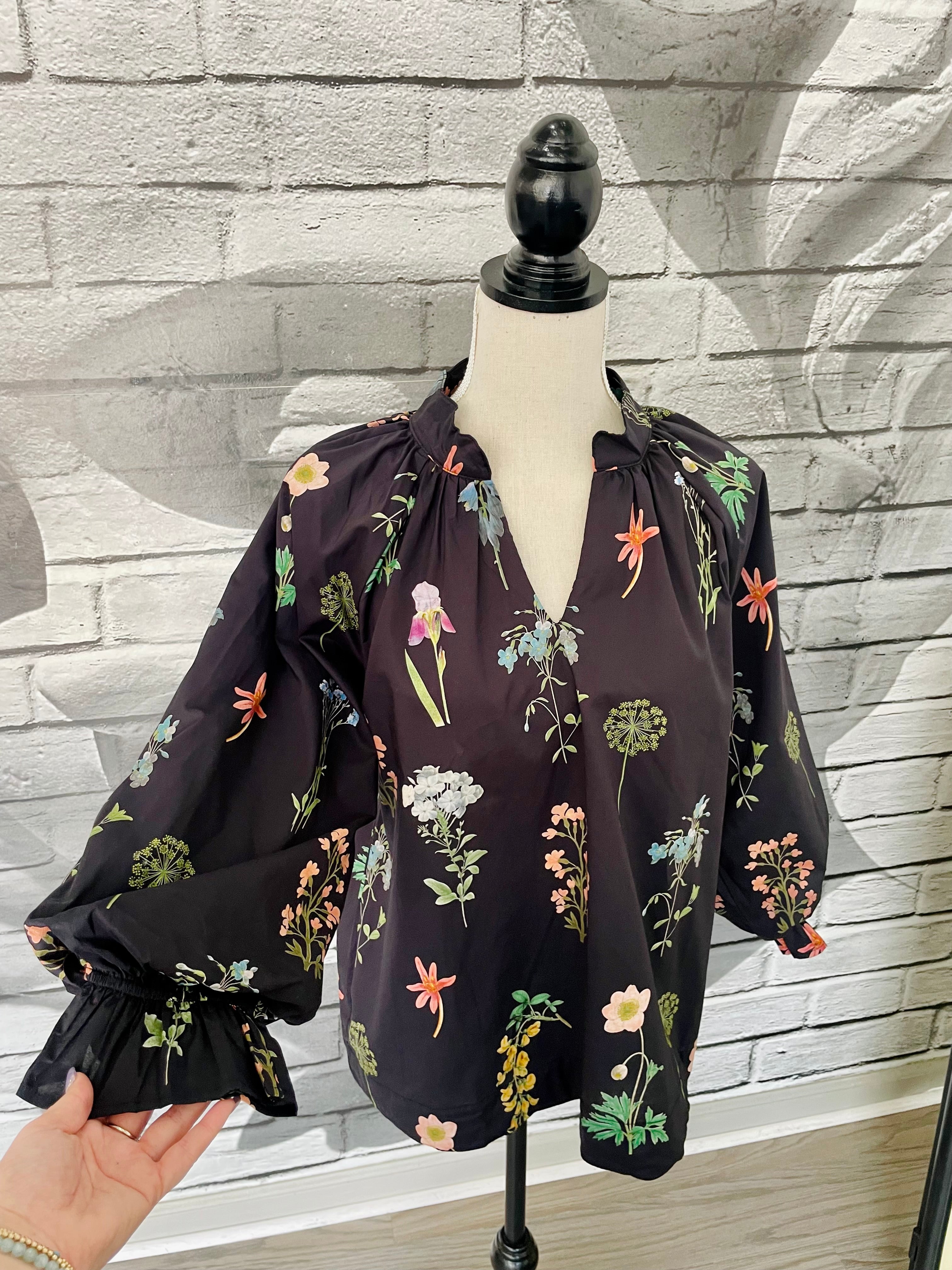 Abby Blouse in Black