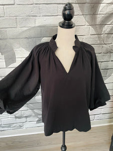 Hadley Blouse in Black