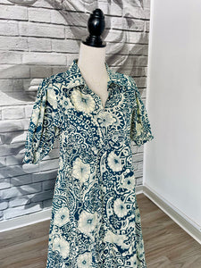 Debbie Midi Dress in Jade