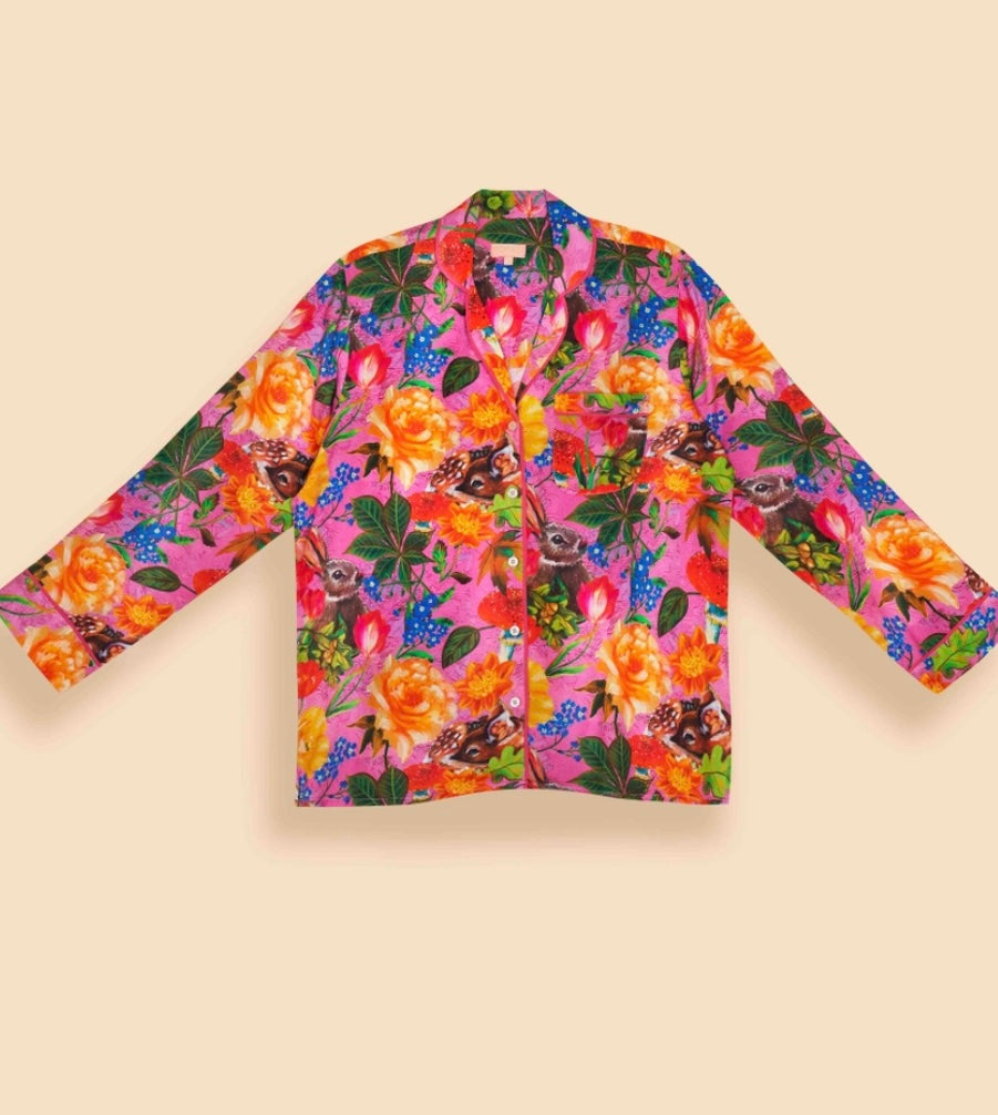 Lilac Whimsical Woodland Pajamas