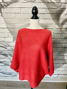 Essential Sweater in Red Ochre