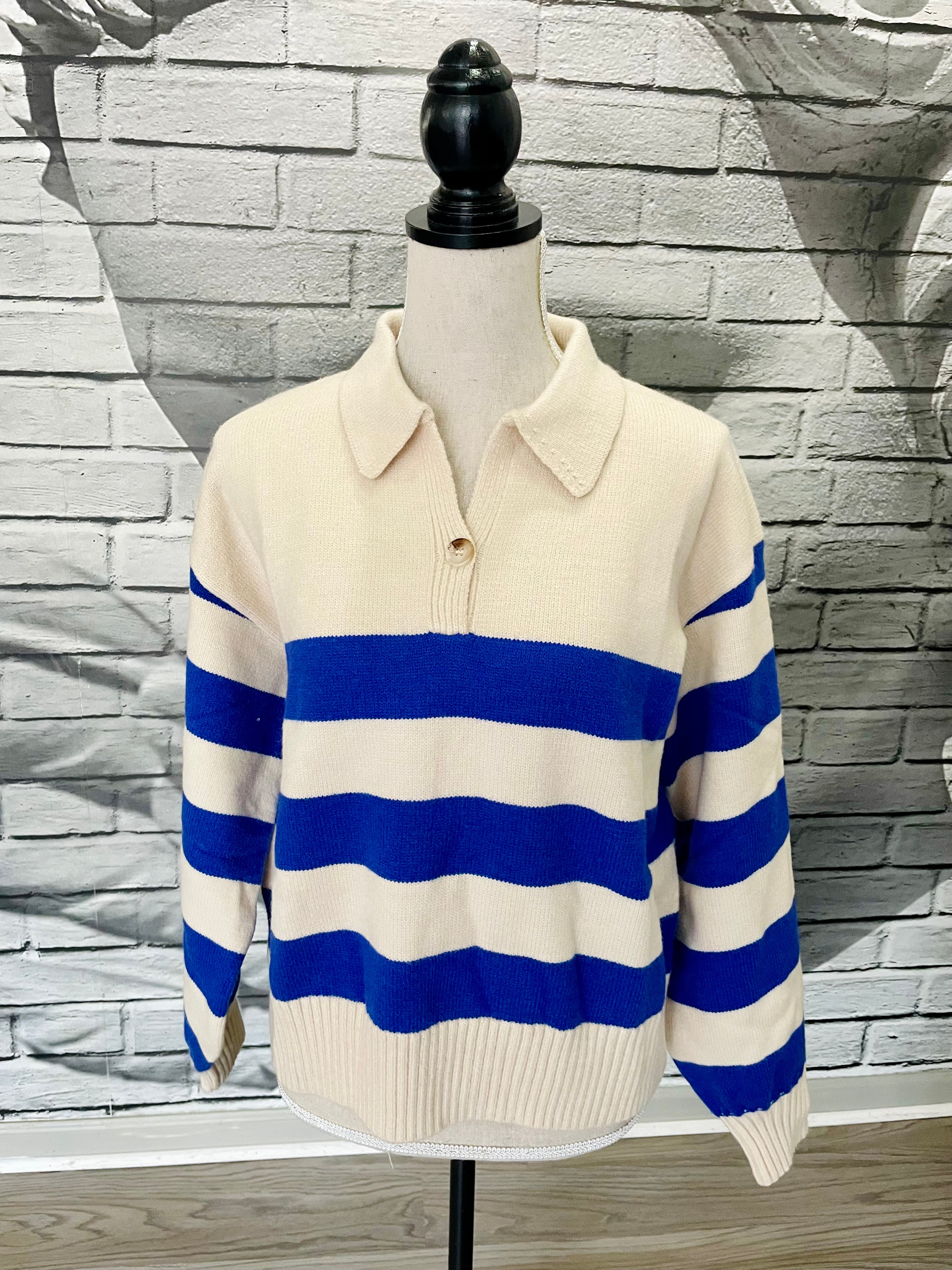 Carter Striped Pullover