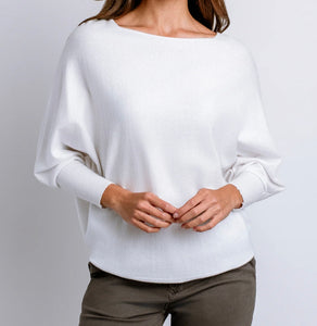 Essential Sweater Thin in White