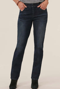 Democracy "Ab"solution Dark Indigo Artisanal Straight Leg Jeans