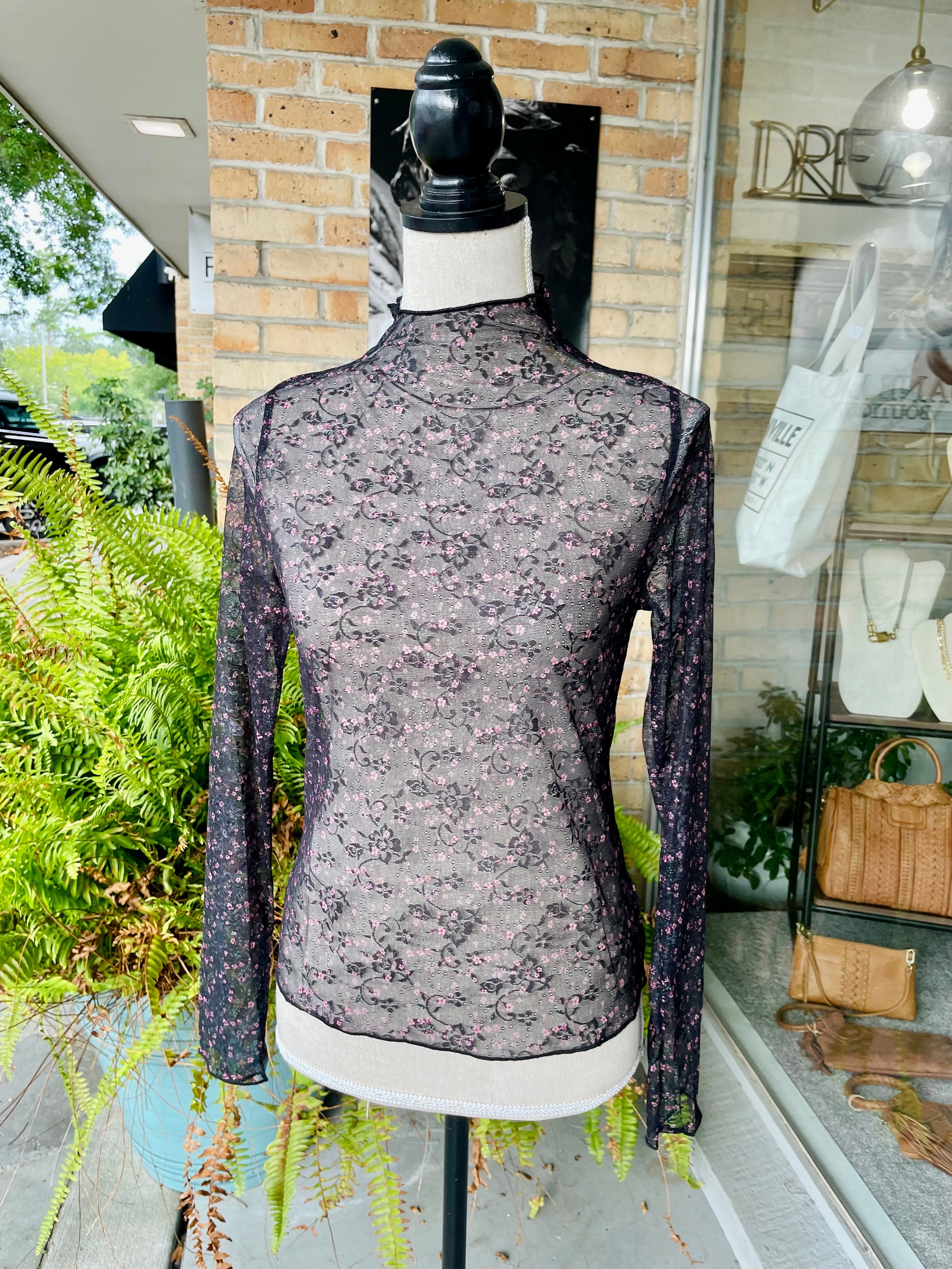 Marina Mesh Blouse