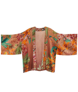 Botany Bliss Kimono Jacket in Taupe
