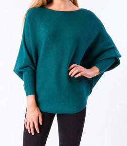 Essential Sweater in Dark Teal