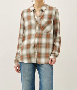 Taylor Plaid Blouse