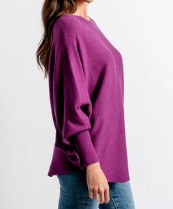 Essential Sweater in Purple Magic