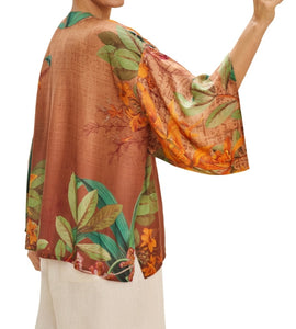 Botany Bliss Kimono Jacket in Taupe