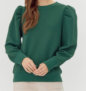 Delaney Sweater in Forest