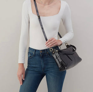 Avon Hobo Shoulder Bag in Black
