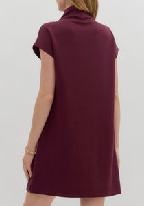 Westin Dress in Wine