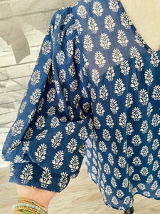 Erica Blouse in Blue