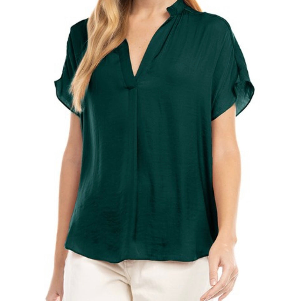 Lauren Blouse in Rain Forest