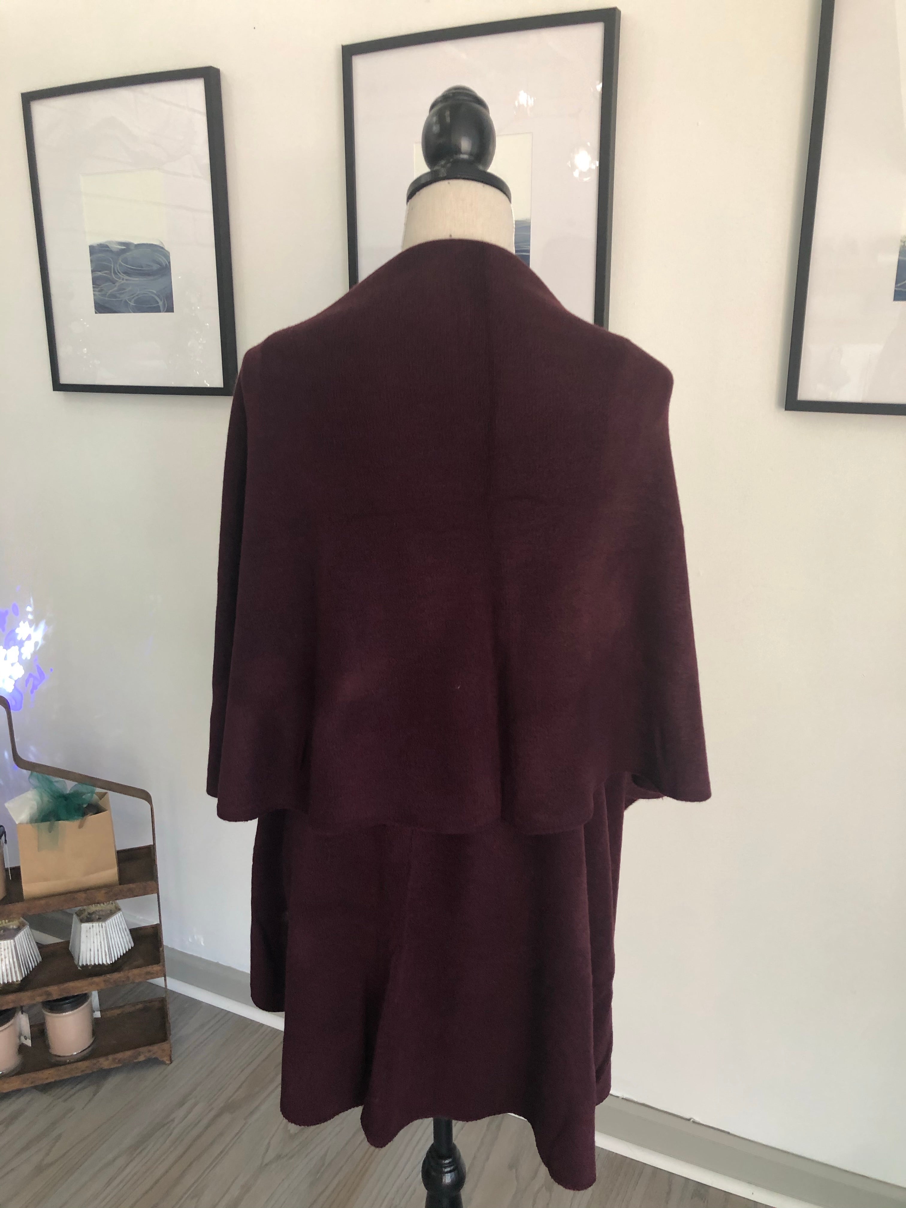 Veronica Vest in Wine