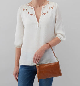 Darcy Hobo Convertible Crossbody in Truffle
