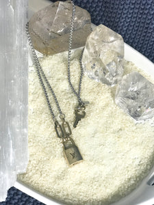 Louis Vuitton Lock & Key Necklace