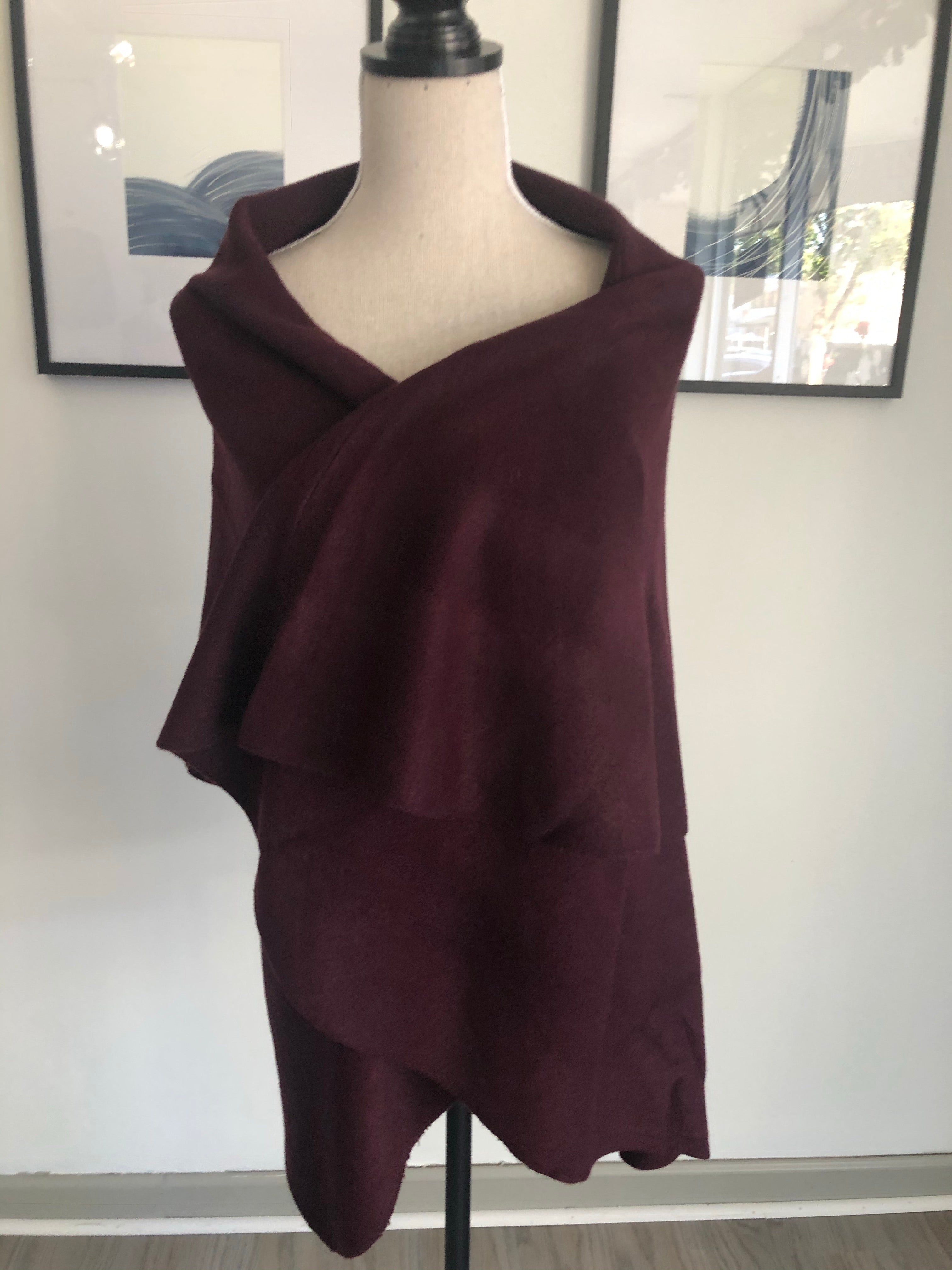 Veronica Vest in Wine