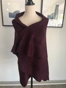 Veronica Vest in Wine