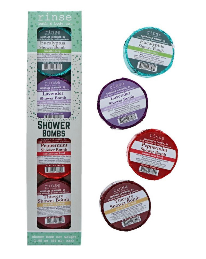 Shower Bombs 4 Pack