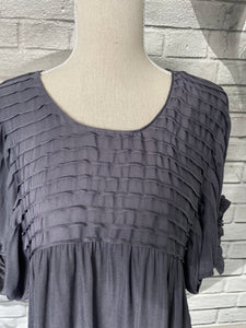 Boho Days Blouse in Charcoal