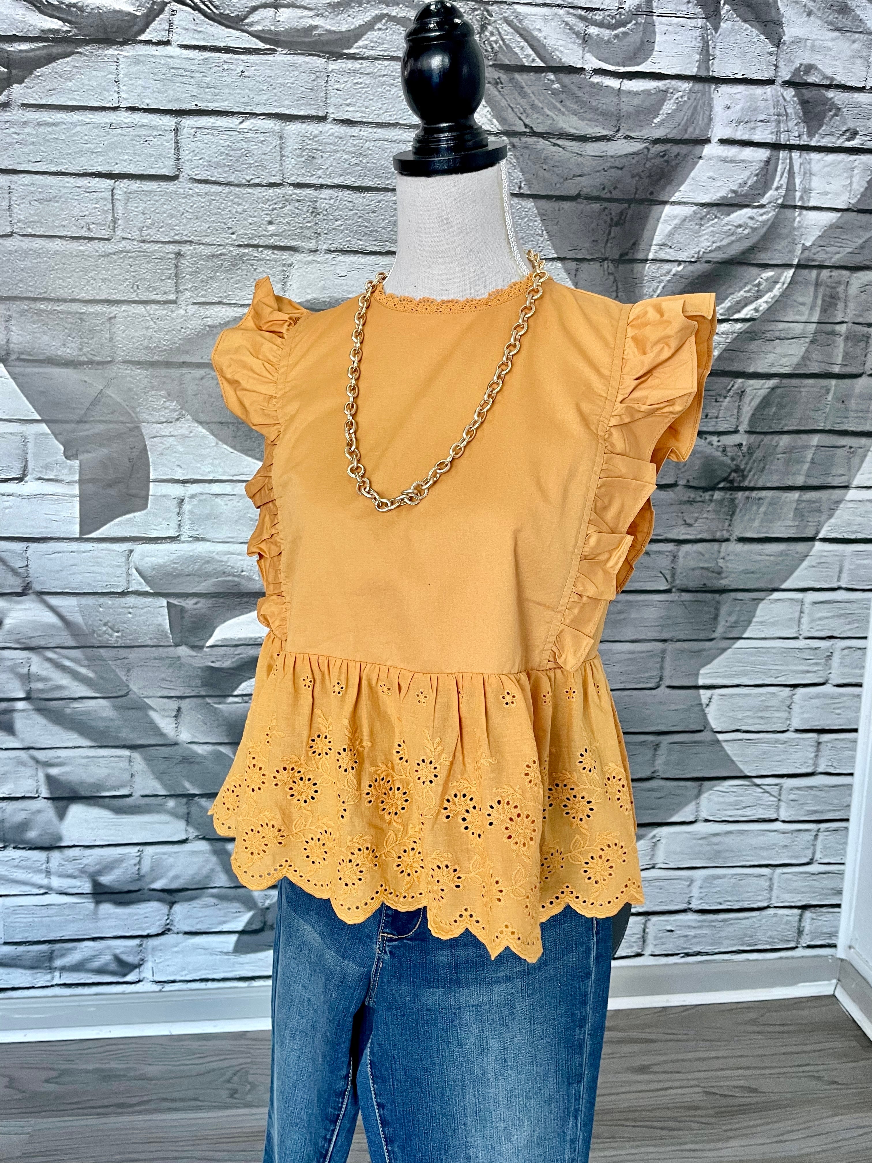 Lexy Eyelet Blouse