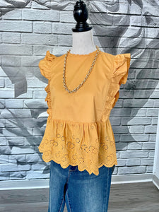 Lexy Eyelet Blouse